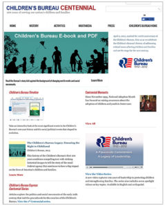 Children's Bureau webpage